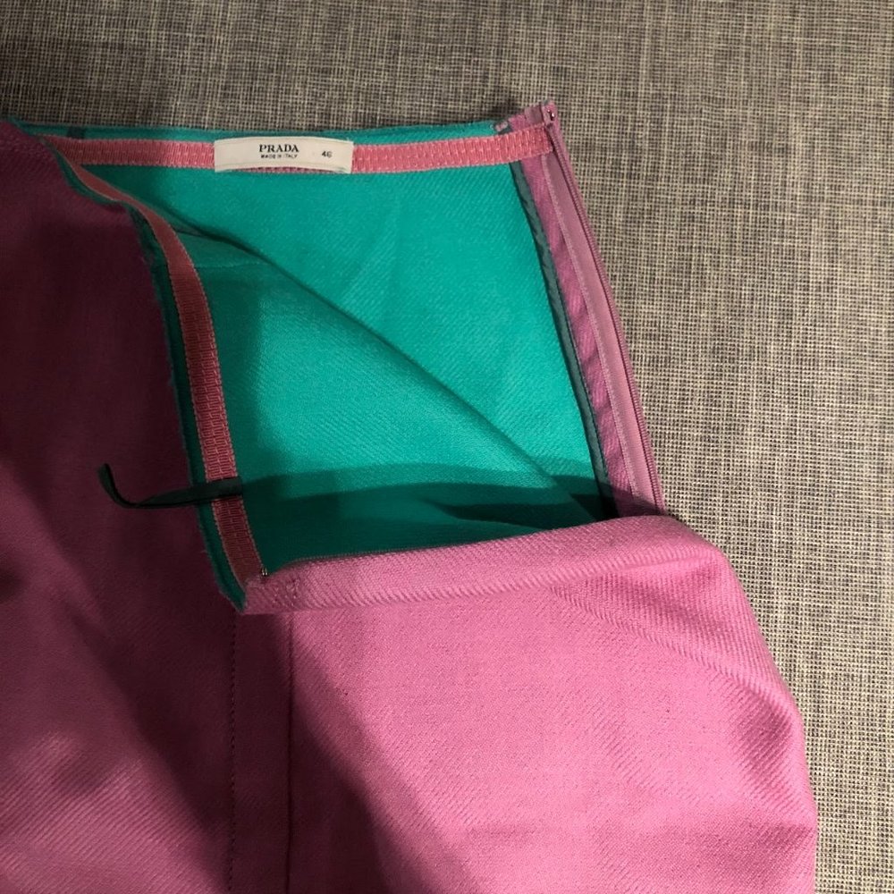 Pink Vintage Prada Skirt Size 46